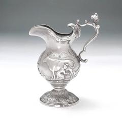 George II Antique English Silver Creamer