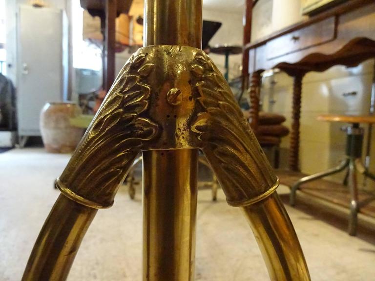 French Brass Clothes Rack For Sale at 1stdibs