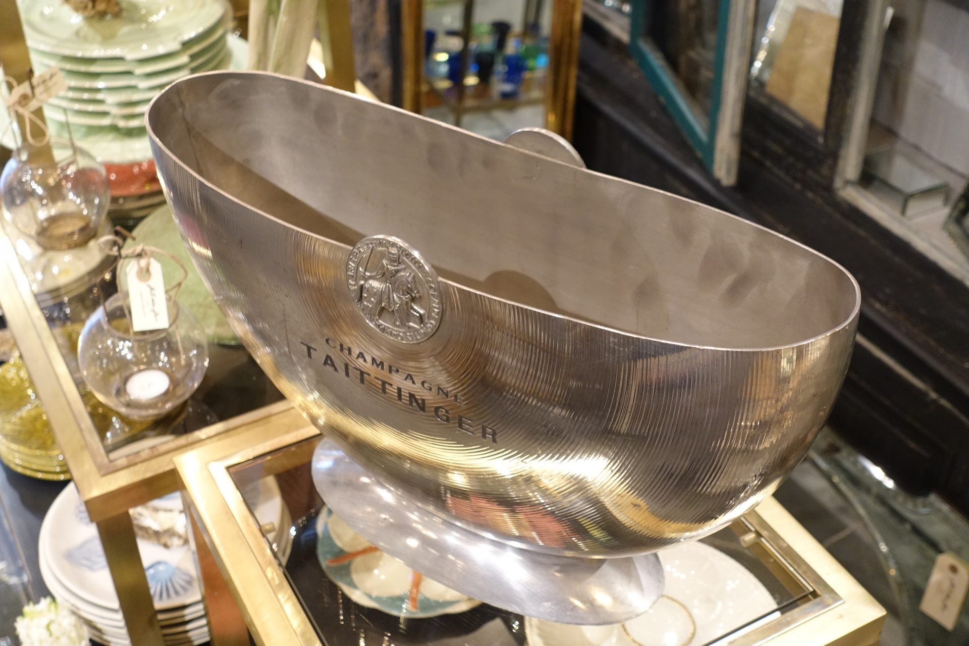 taittinger half moon champagne bucket