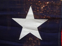 Enormous Vintage 48 Star American Flag Stars and Stripes