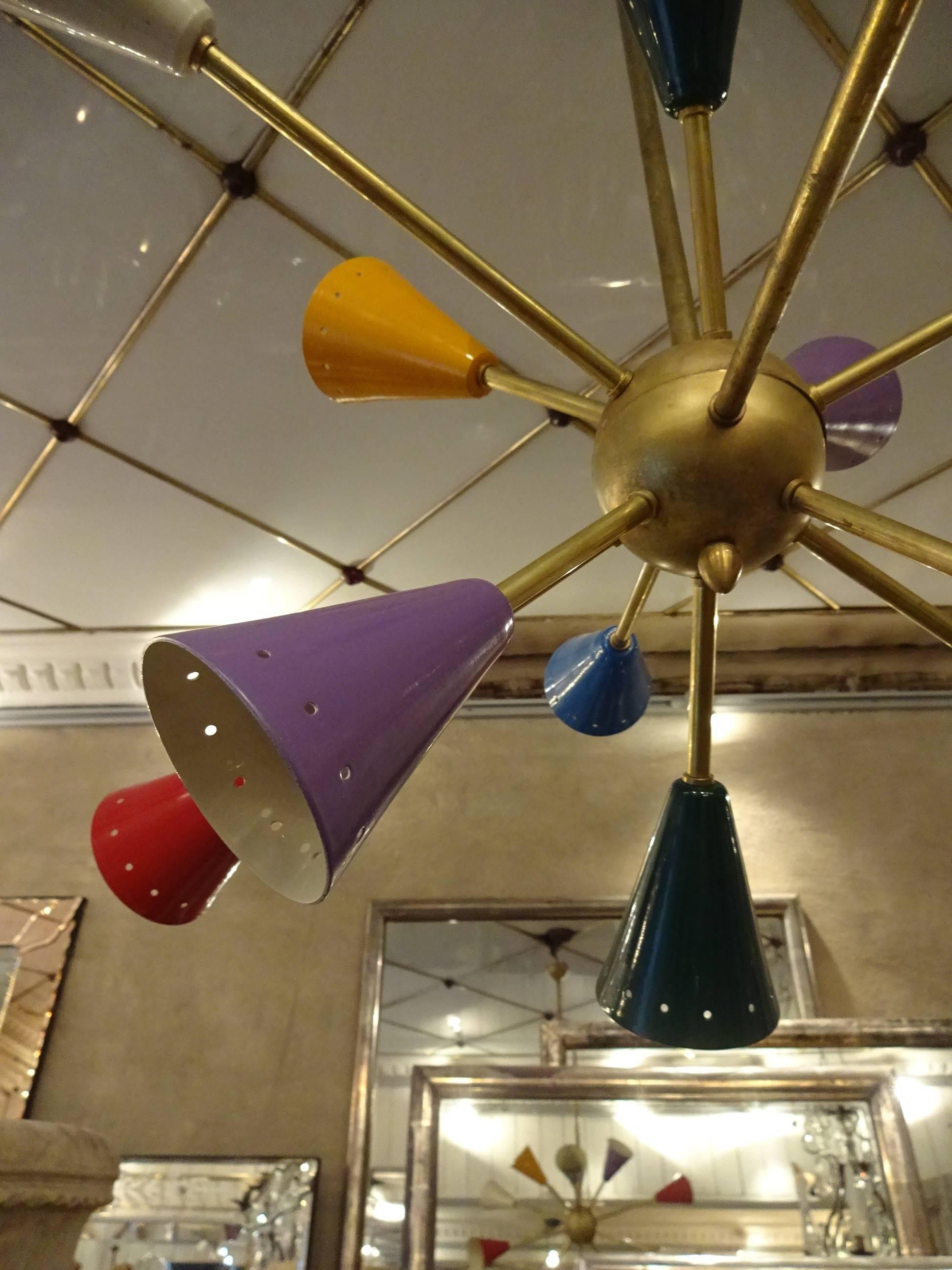 Mid-20th Century Stilnovo Sputnik Lamp In Good Condition In Copenhagen K, DK