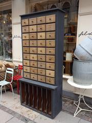 Early 20th Century Pharmacist Chest of Drawers
