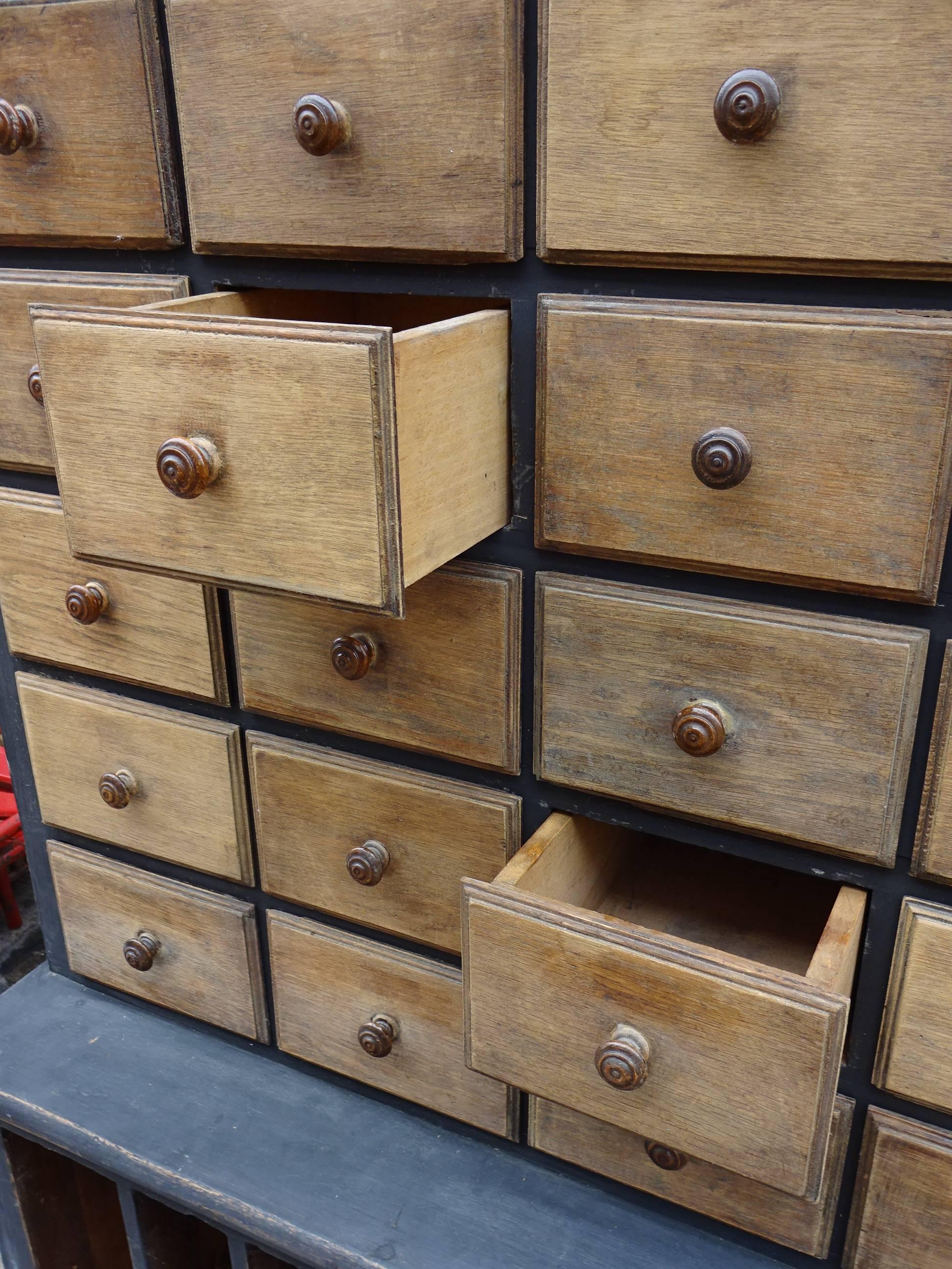 Other Early 20th Century Pharmacist Chest of Drawers For Sale