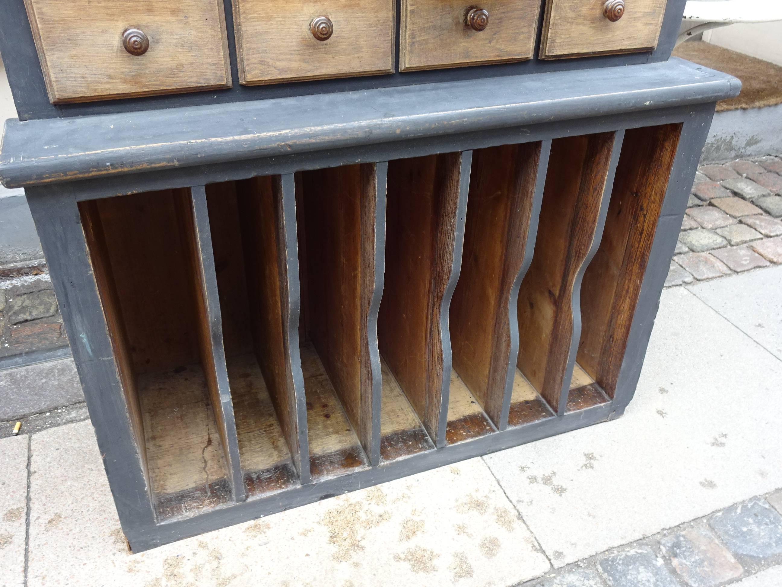 French Early 20th Century Pharmacist Chest of Drawers For Sale