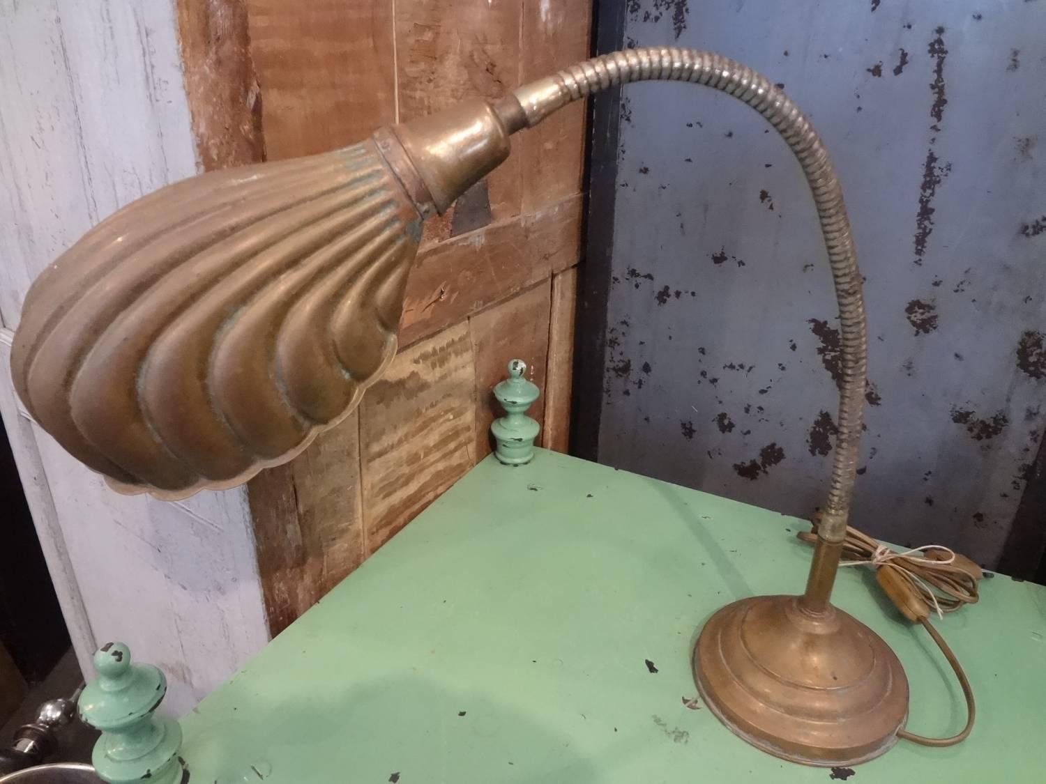 Other Early 20th Century French Brass Table Lamp