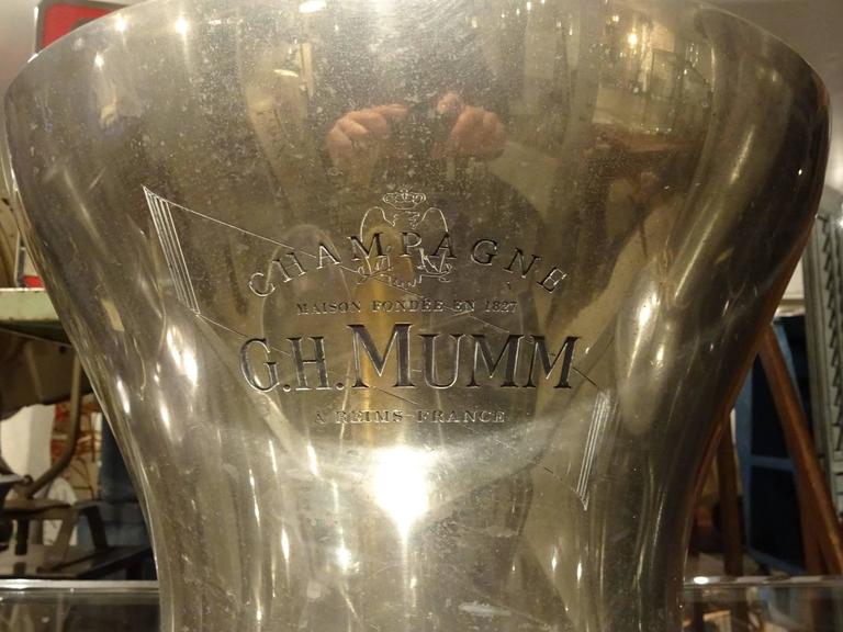 Seau à champagne Mumm Reims (D'occasion) à Cousset pour CHF 9 - avec