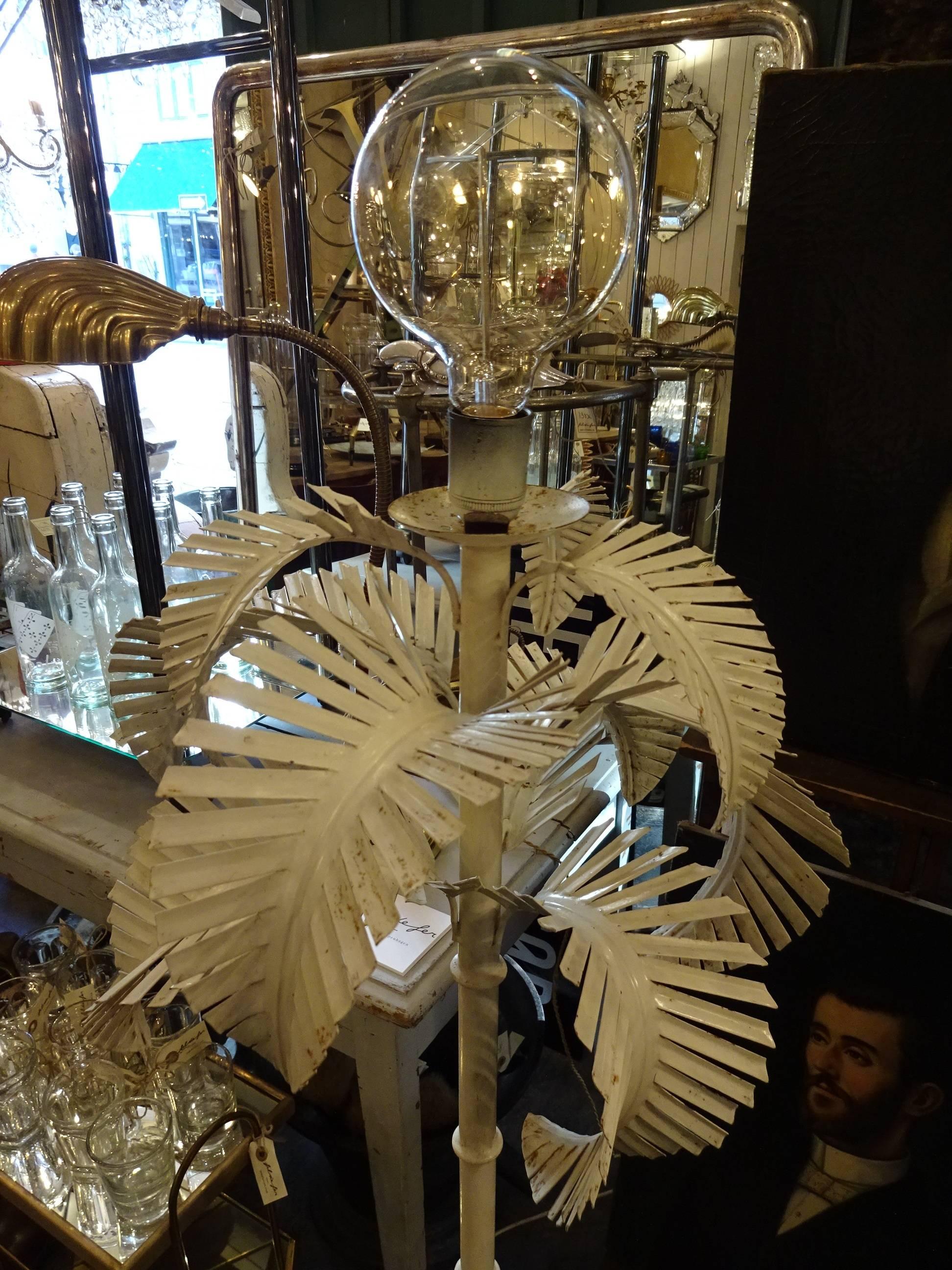 Other Mid-20th Century Floor Palm Lamp