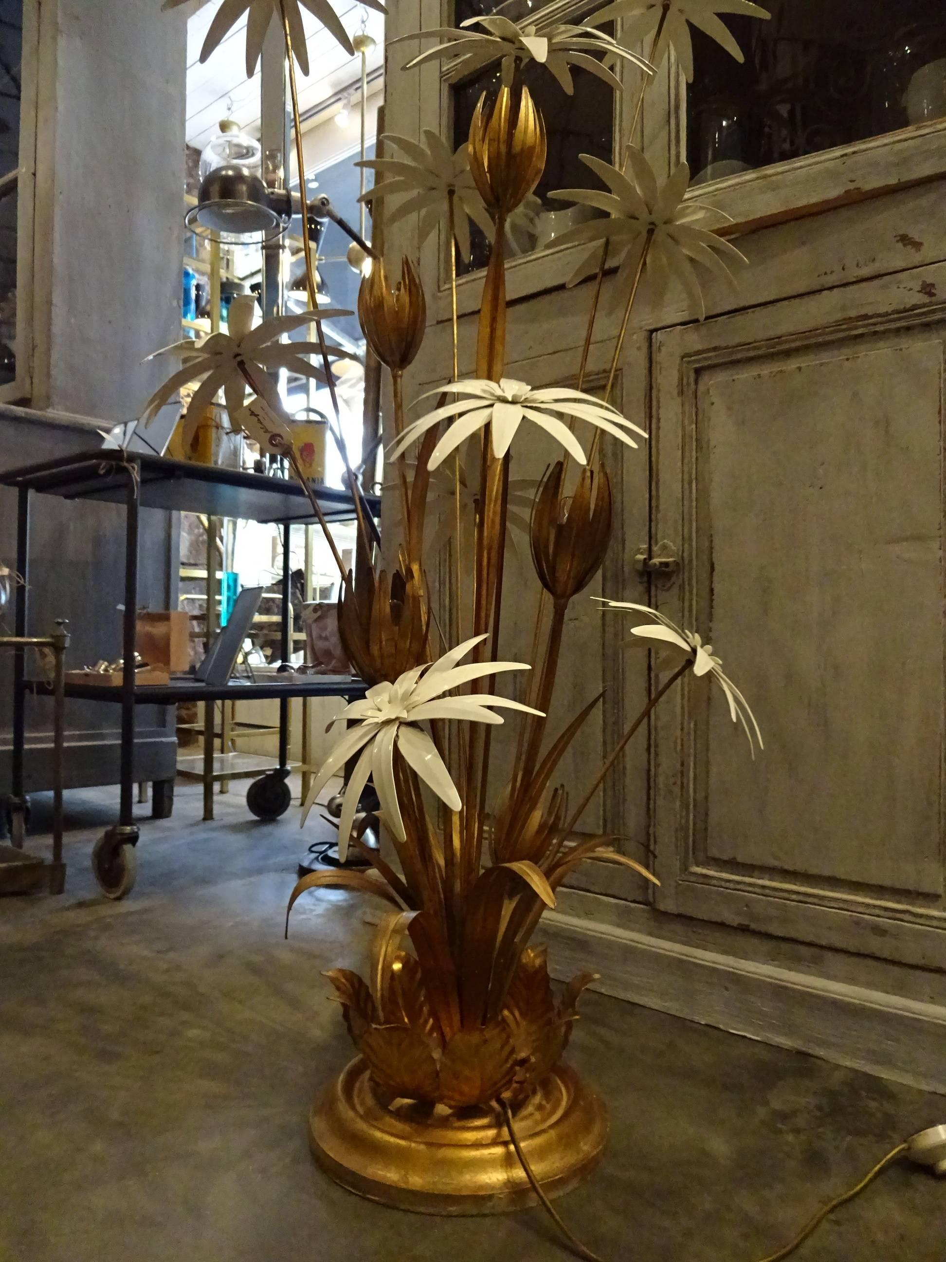 Other Mid-20th Century Palm Lamp