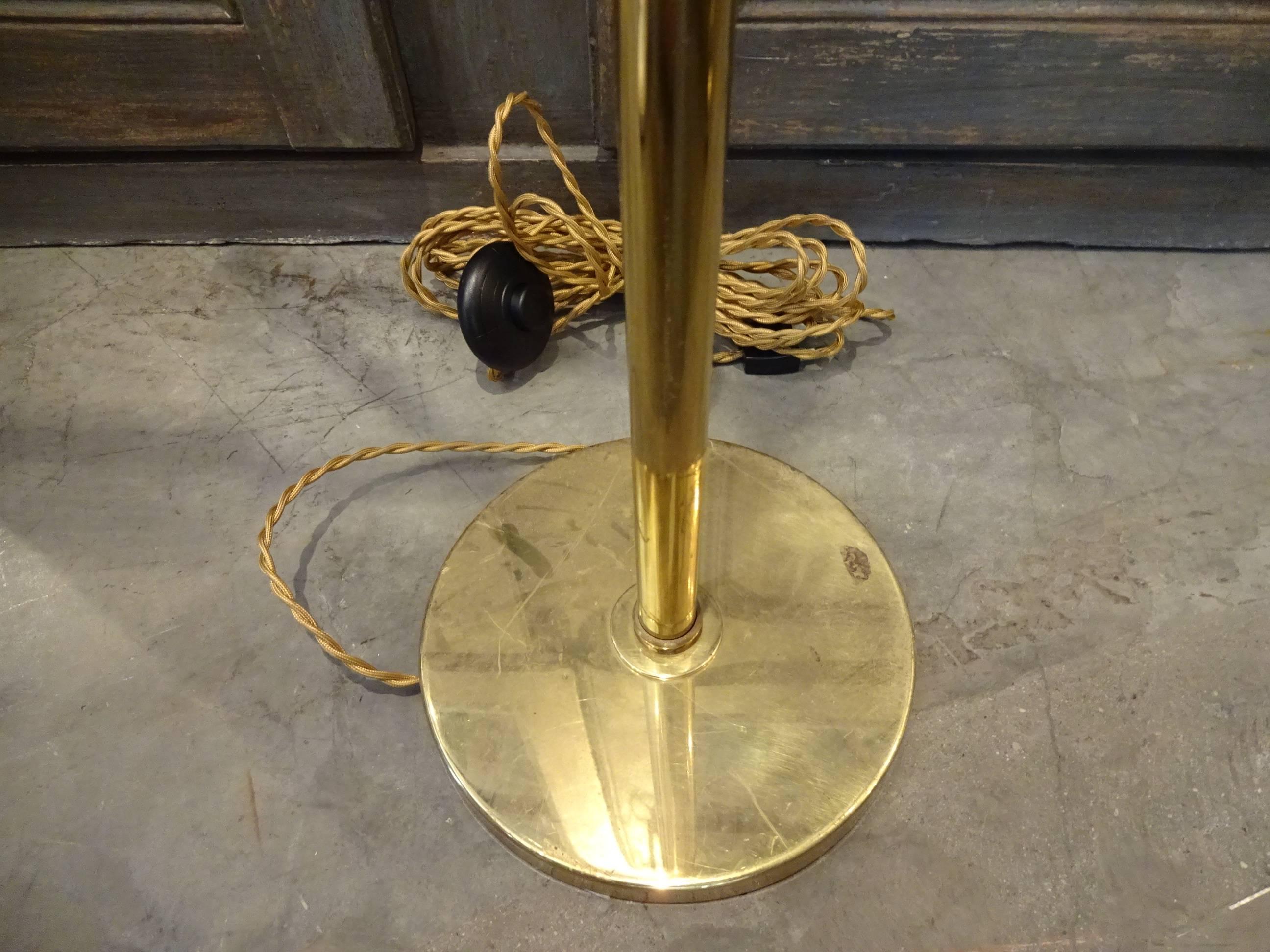 Other Mid-20th Century Brass Floor Lamp