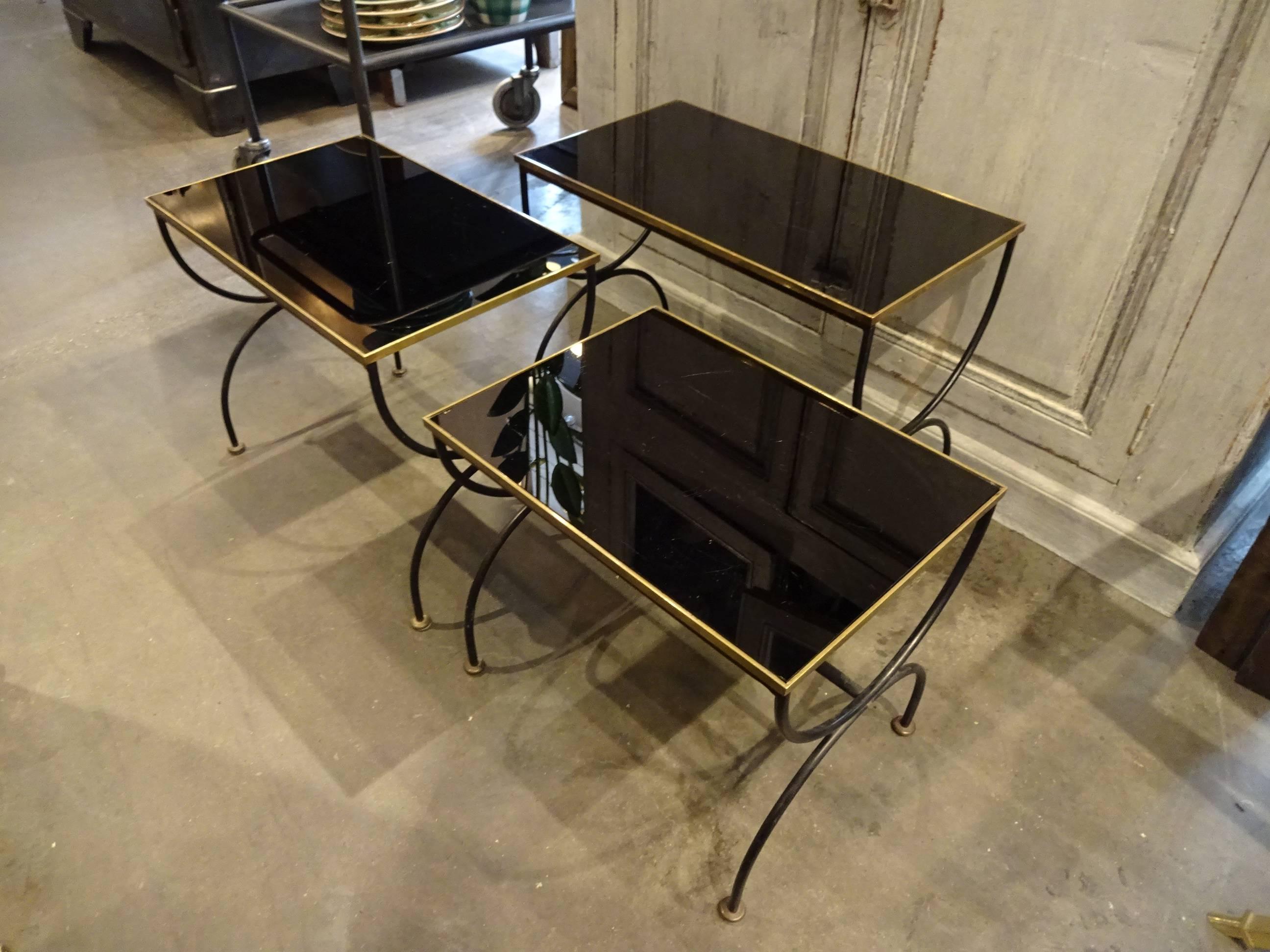 Mid-20th Century French Nesting Tables In Good Condition In Copenhagen K, DK