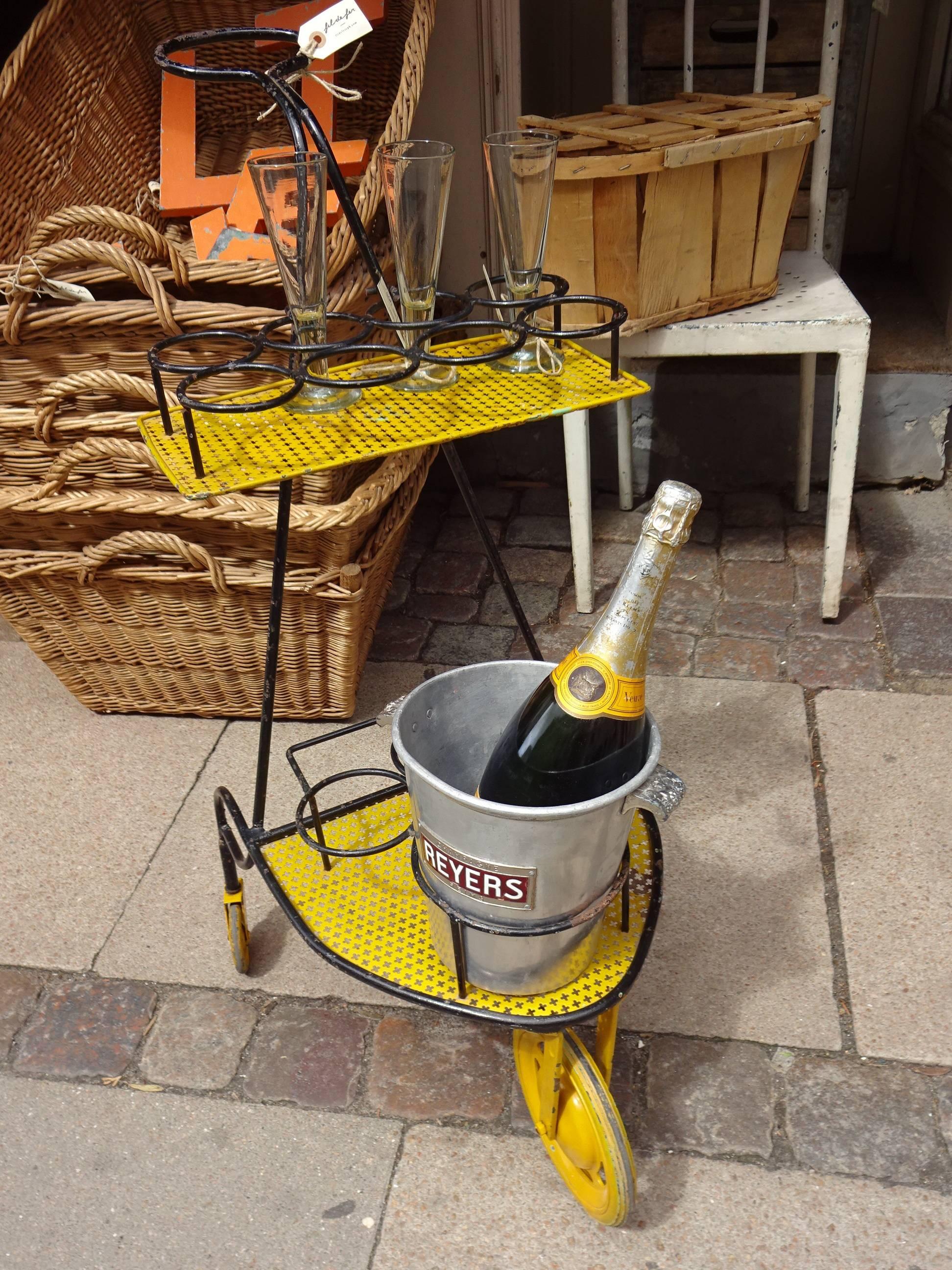 Other Mid-20th Century French Drinks Trolley