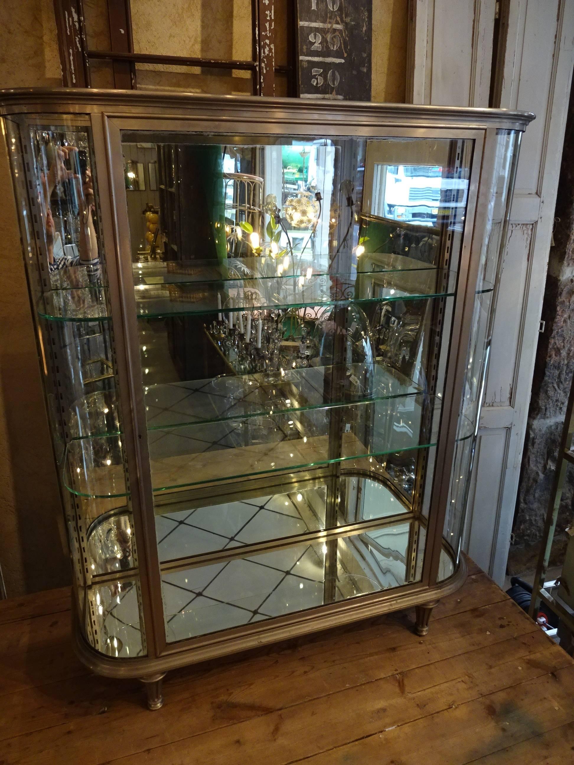 Other Late 19th Century Iron Display Cabinet Vitrine