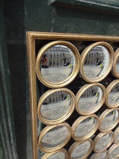 French Concave Mirror Nightclub Decoration