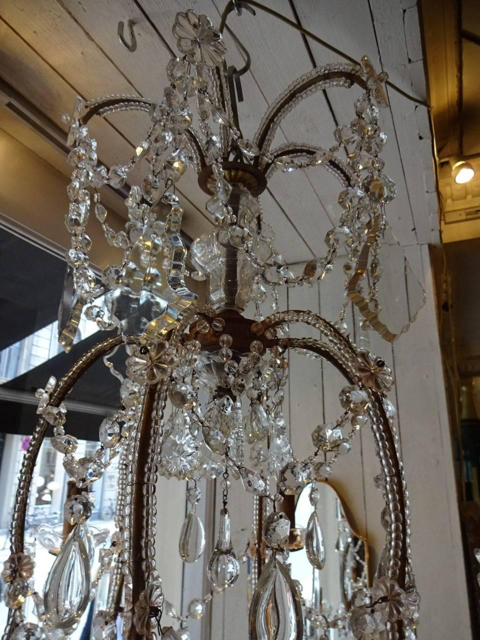 Gigantic French Chandelier In Good Condition In Copenhagen K, DK