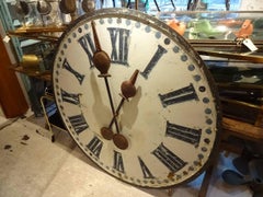 Large Cadran Vintage Clock Face