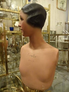 Vintage Boutique Display Mannequin Head