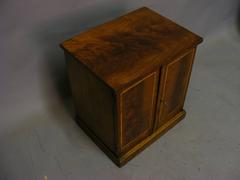 Victorian Mahogany Apprentice/Collectors/Jewellery Chest, circa 1850-1860