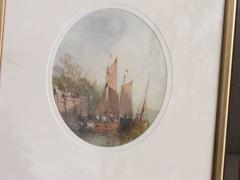 Scenes in Surrey, Pair of Watercolors by George Walter Williams