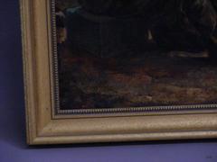 Mending the Nets by J D Michie, Dated 1881