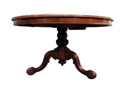 Large Mahogany Circular Breakfast or Dining Table, circa 1860