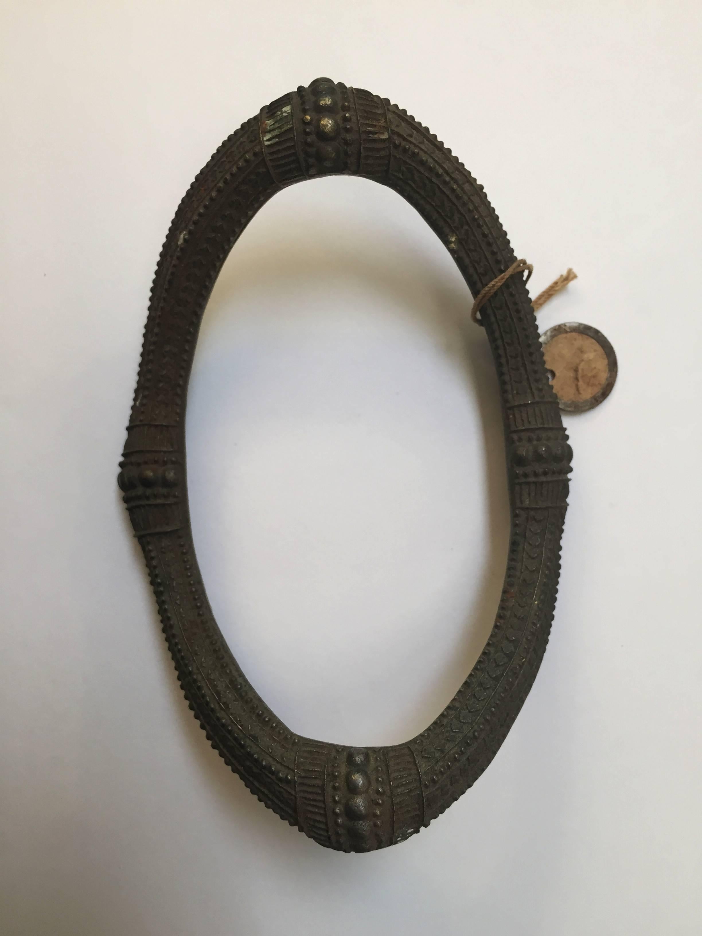 Antique 18th Century African Anklet For Sale 1