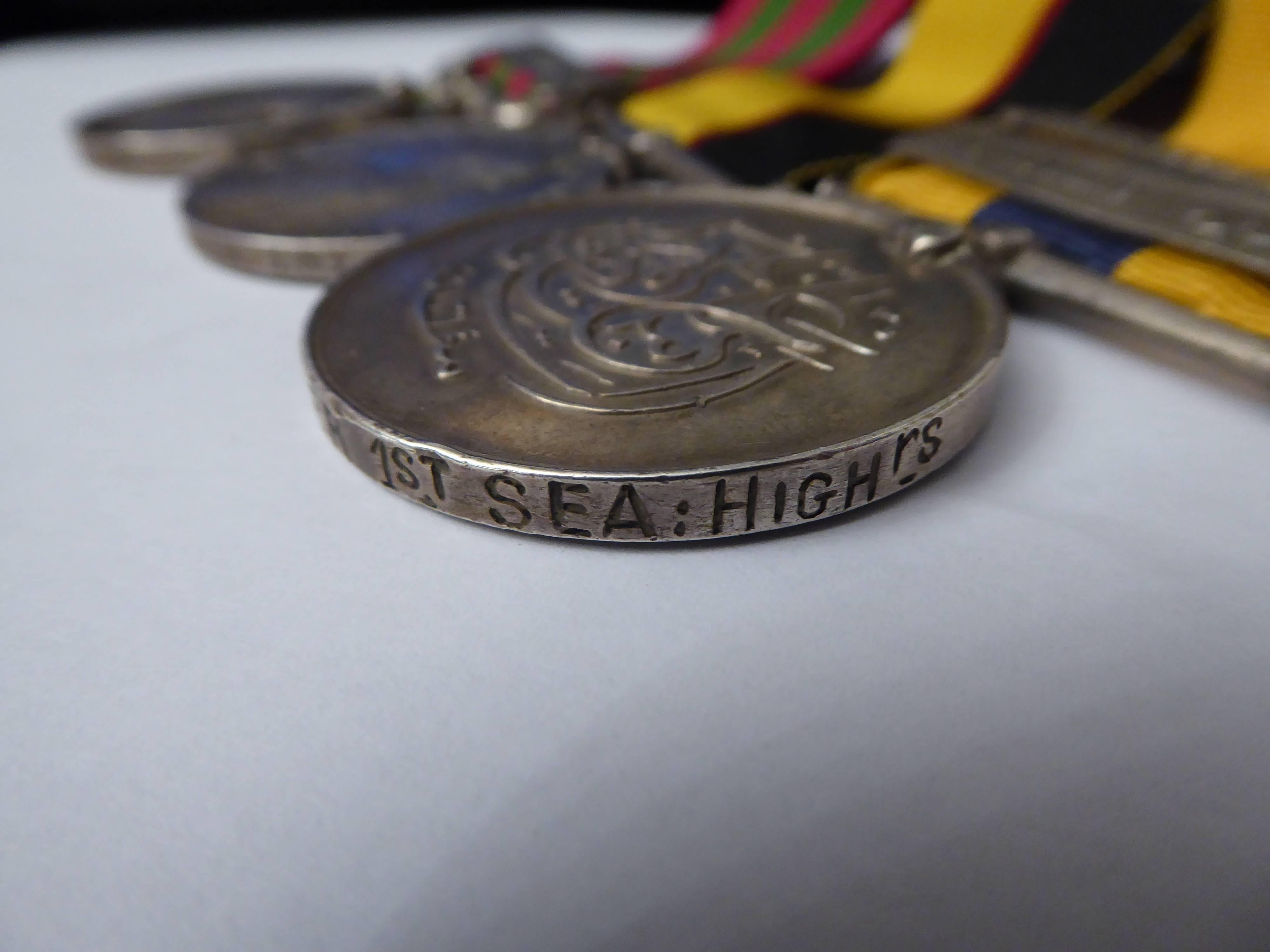 Three Scottish Seaforth Highlanders Medals, circa 1895-1898 For Sale 3