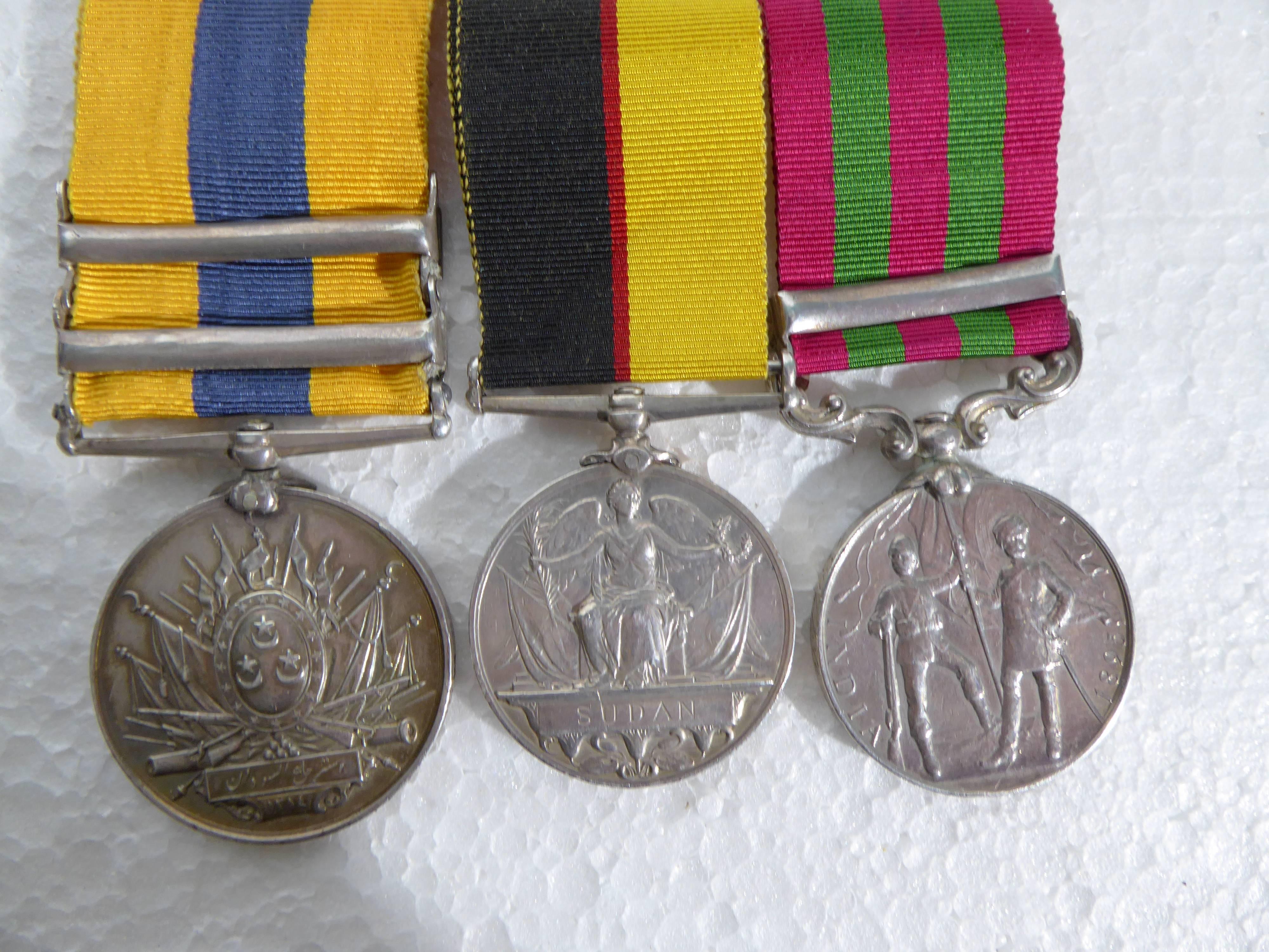 Three Scottish Seaforth Highlanders Medals, circa 1895-1898 For Sale 2