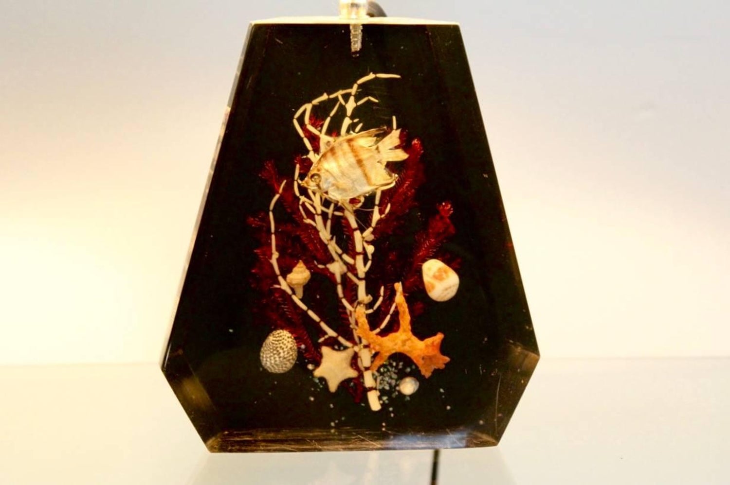 Amazing Pair Of French Sea Life Table Lamps France For At 1stdibs