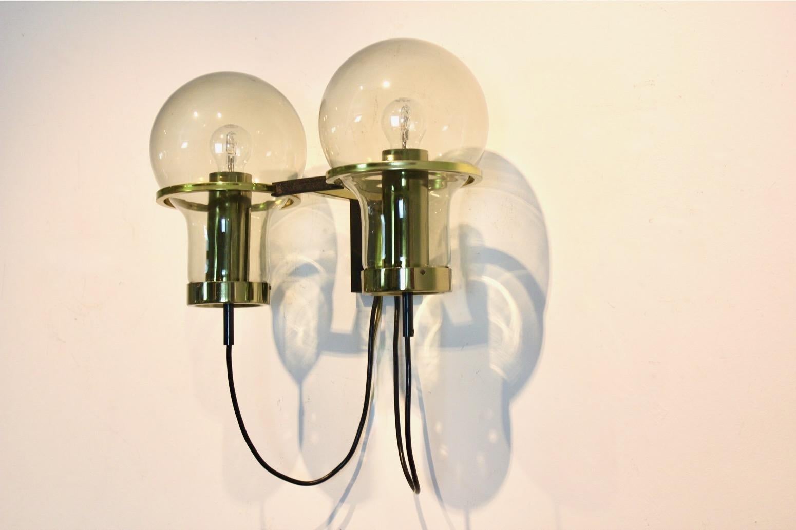 Raak Amsterdam Double Maxi Globe Wall Light, Países Bajos en Bueno estado para la venta en Voorburg, NL
