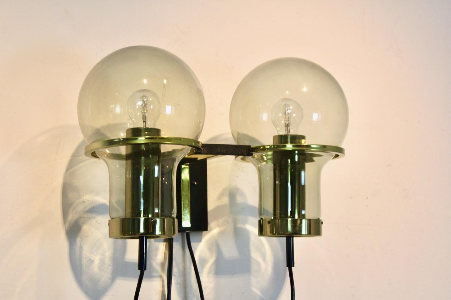 Raak Amsterdam Double Maxi Globe Wall Light, Países Bajos en venta 6