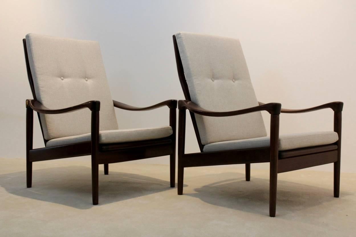 Mid-Century Modern Mid-Century Set of Easy Chairs by De Ster Gelderland, Holland