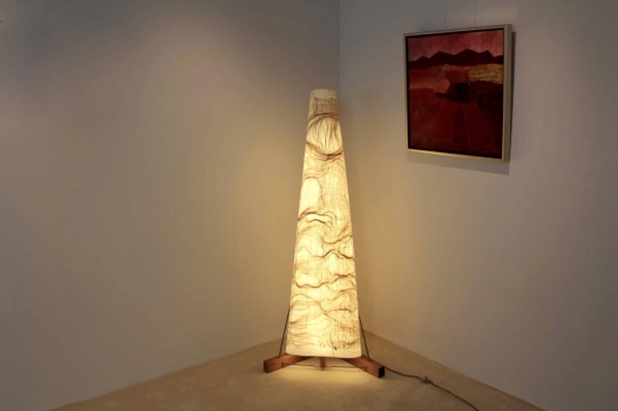 Zeitgenössische Lumen-Licht-Skulptur von Lawrence Kwakye im Angebot 2