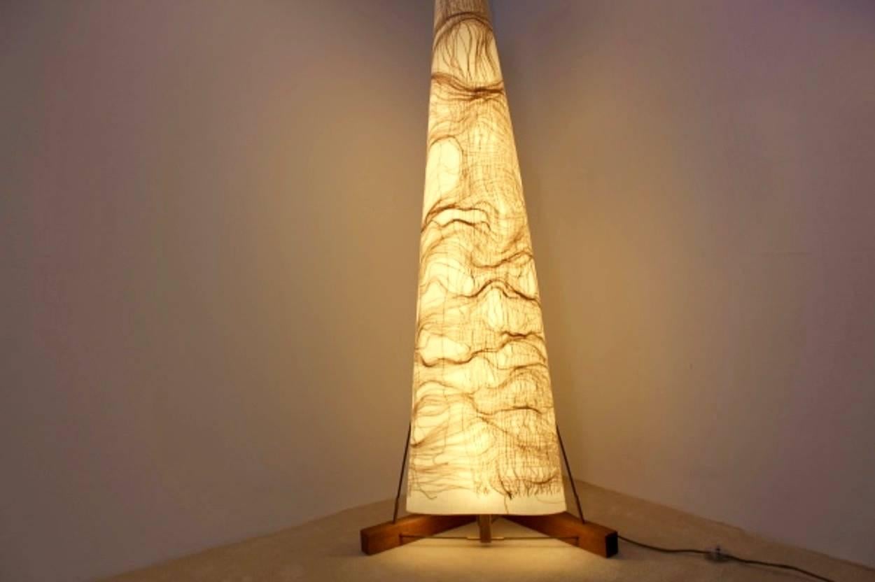 Contemporary Lumen Light Sculpture by Lawrence Kwakye For Sale 2