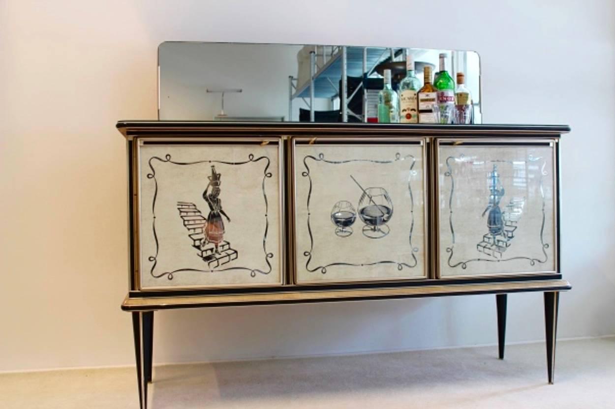 1950s credenza