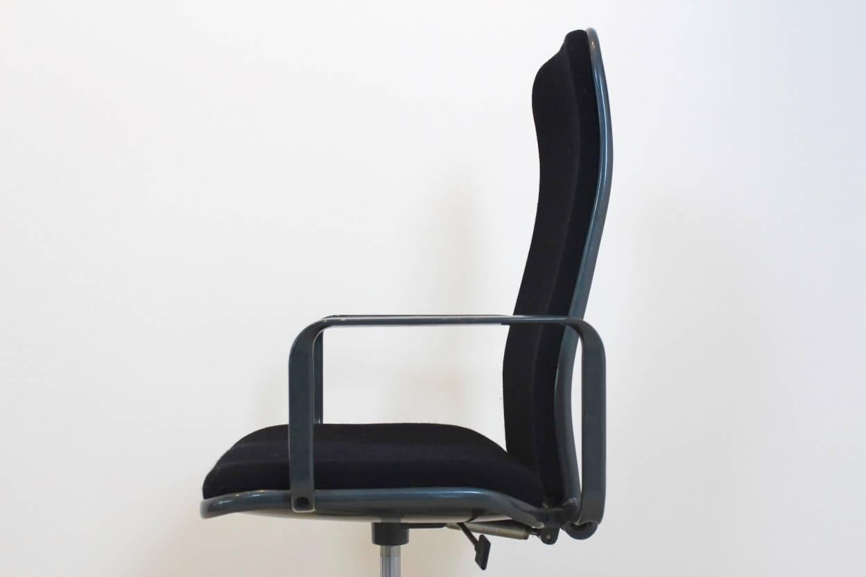 British Iconic High Back Supporto Chair by Frederick Scott for Hille, UK, 1970s