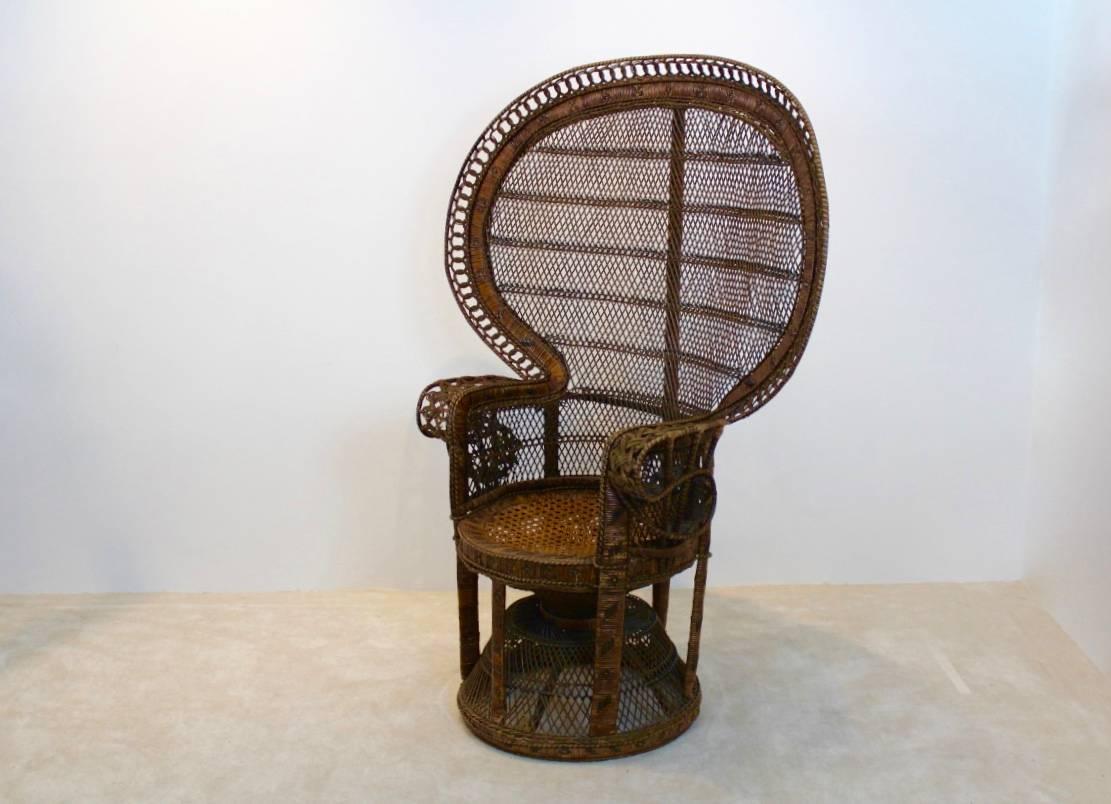 addams family peacock chair