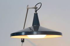 Sophisticated Gispen Panama Wall Lamp No.4050 by W. Rietveld and A.R. Cordemeyer