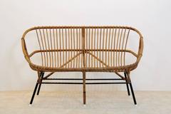 Unique Wicker Sofa for Rohé Noordwolde, Netherlands