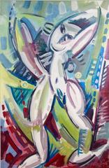 Martin Wollmer, Pittura astratta moderna, Artista Cobra