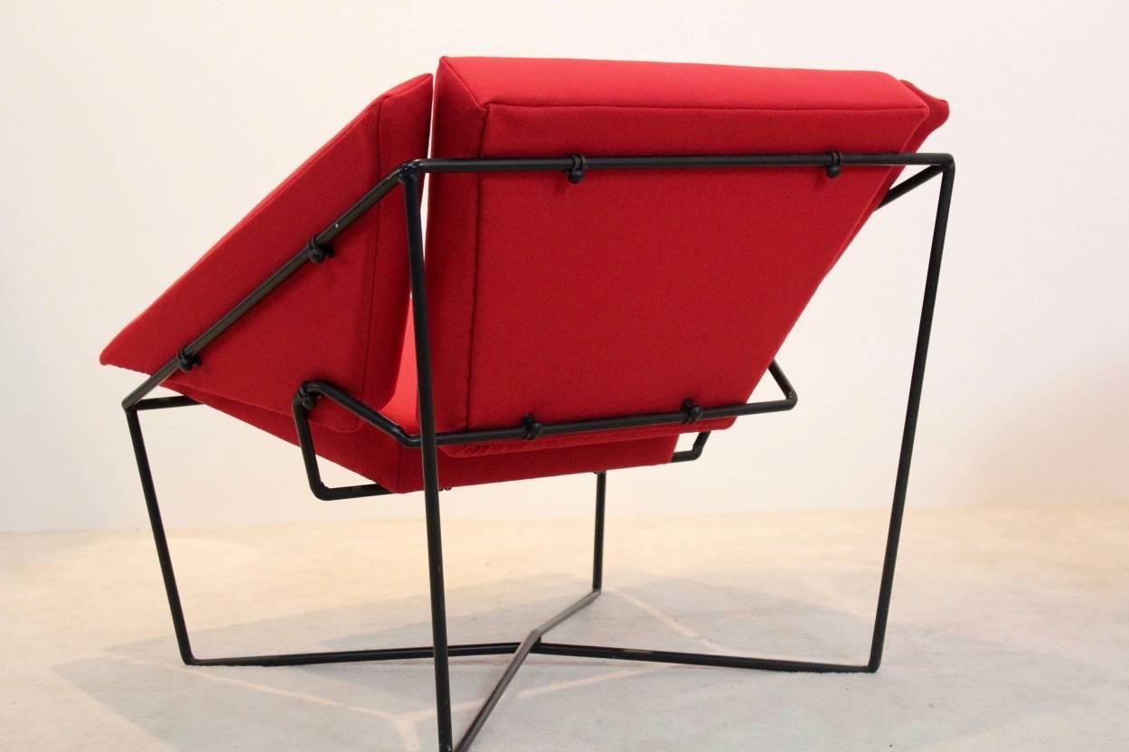 Mid-Century Modern Amazing Sculptural Van Speyk Easy Chair by Rob Eckhardt, Holland