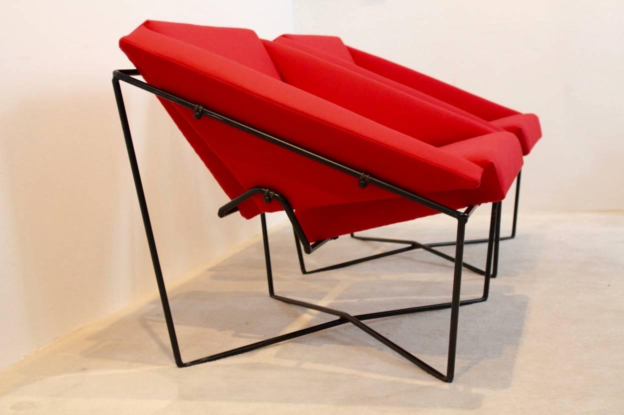 Amazing Sculptural Van Speyk Easy Chair by Rob Eckhardt, Holland 1