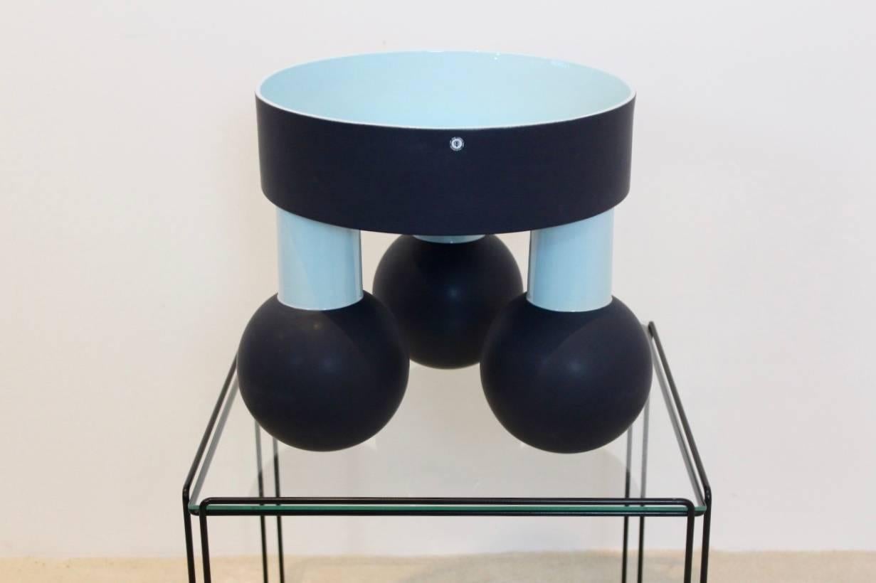 Limited Edition Tarzan Bowl by Ettore Sottsass for COR Unum Ceramics In Good Condition In Voorburg, NL