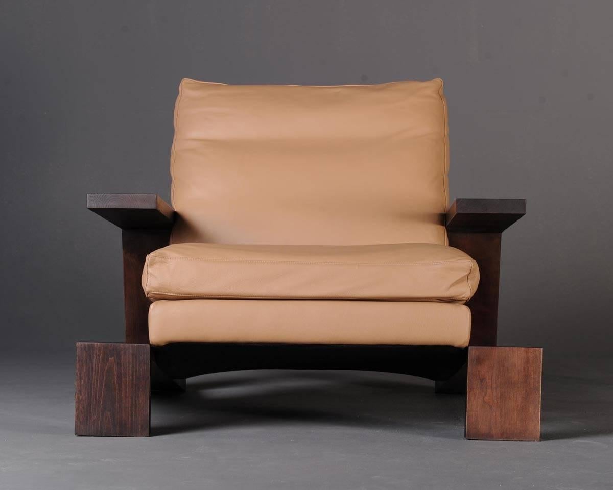 European Art Deco Style Armchair For Sale