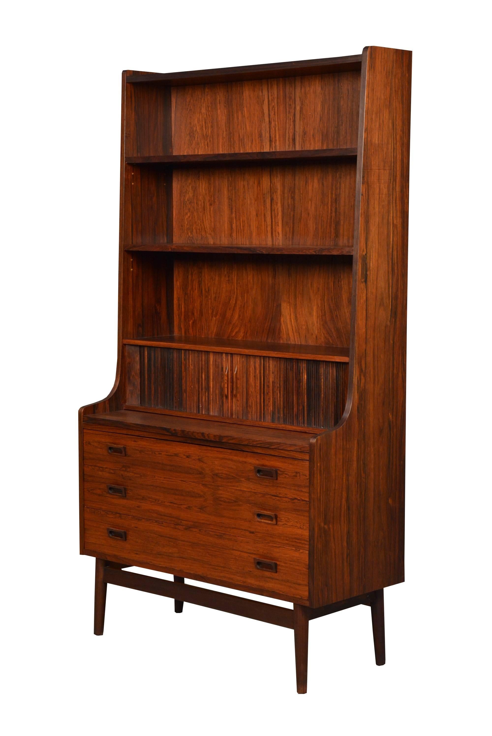 Mid-Century Modern Shelving Cabinet by Nexo Furniture in Rosewood