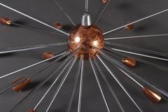 Sputnik Ceiling Lamp in the Style of Stilnovo, 1960s