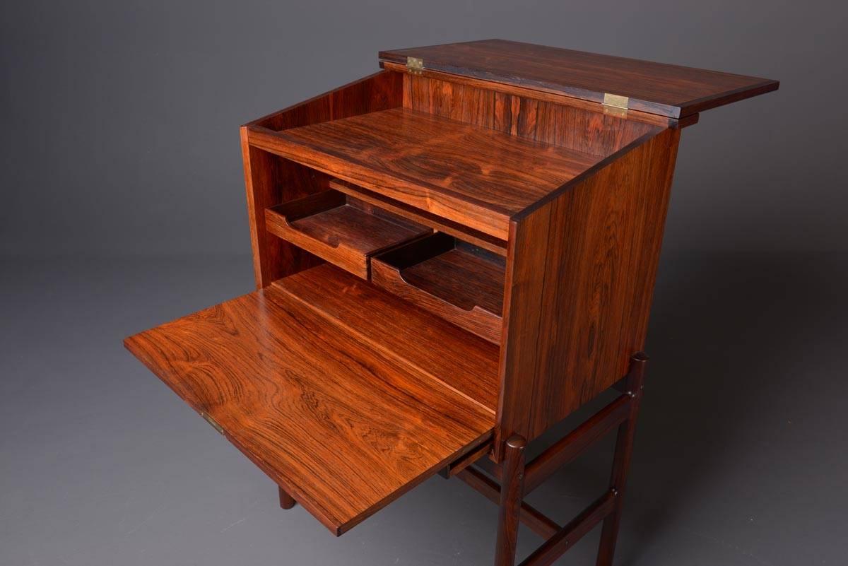 Danish High Desk, Rosewood, VM Møbler, 1950s-Early 1960s