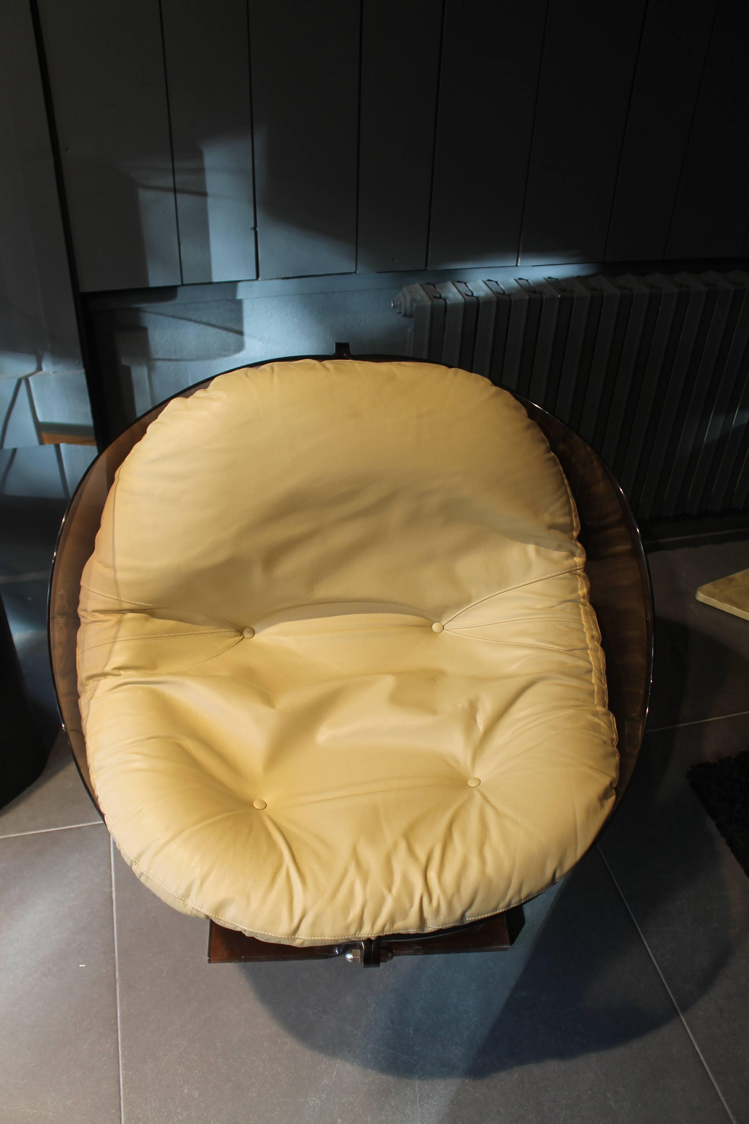 French Boris Tabacoff Sphere Armchairs For Sale