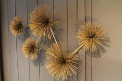 Curtis Jere Sea Urchin Wall Sculpture