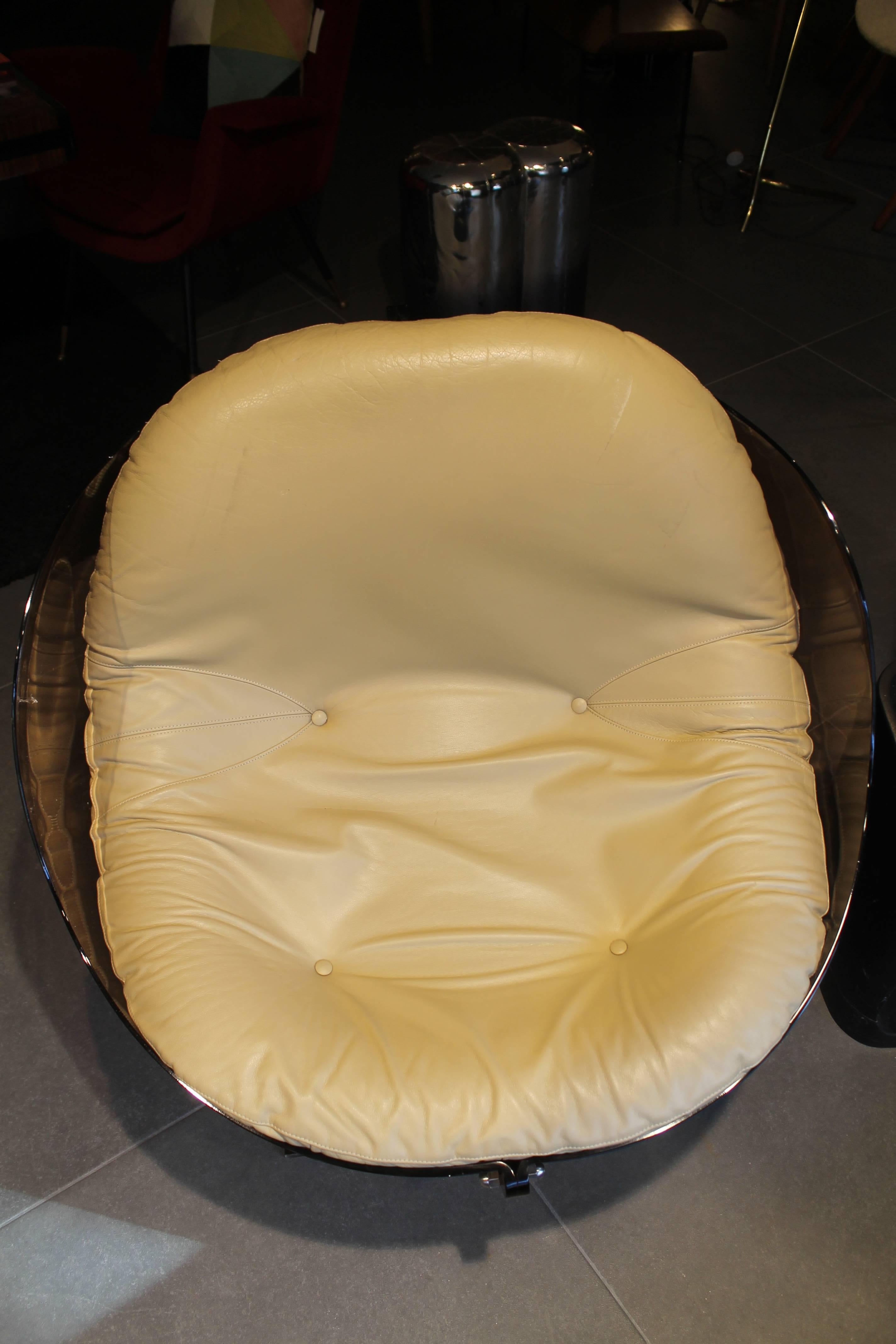 Late 20th Century Boris Tabacoff Sphere Armchairs For Sale