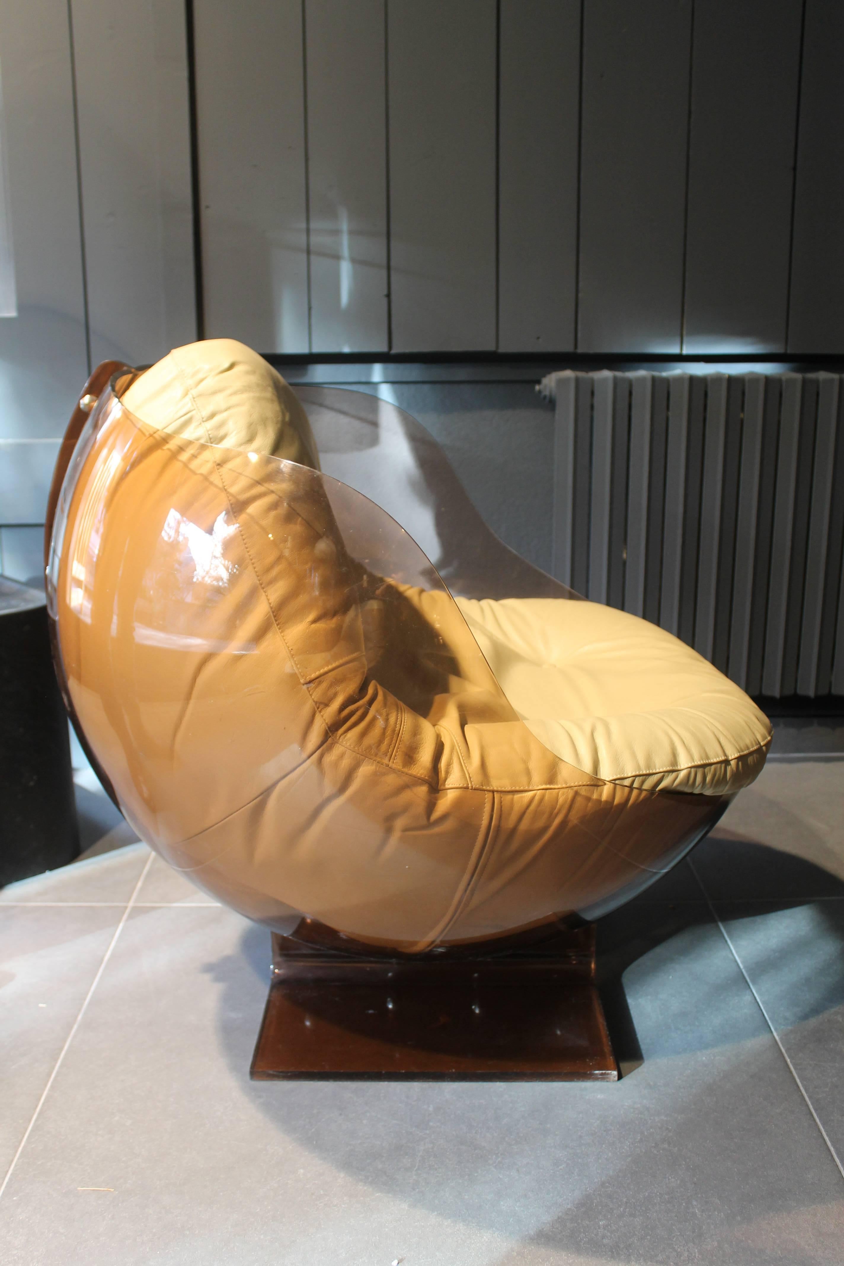 Boris Tabacoff Sphere Armchairs For Sale 2